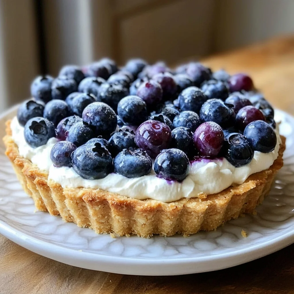 20-minutowa tarta z mascarpone i jagodami – deser marzeń