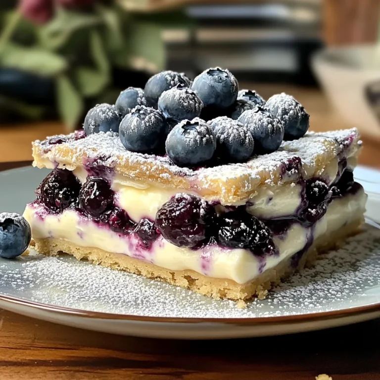 Pyszna jogurtowa jagódka bez pieczenia, która zachwyci smakami
