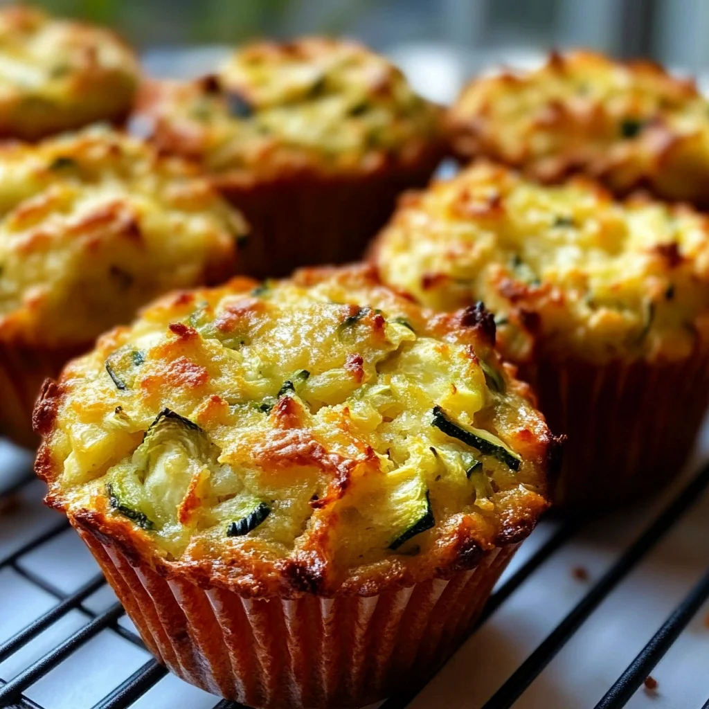 Pyszne muffinki warzywne z cukinią w 25 minut!